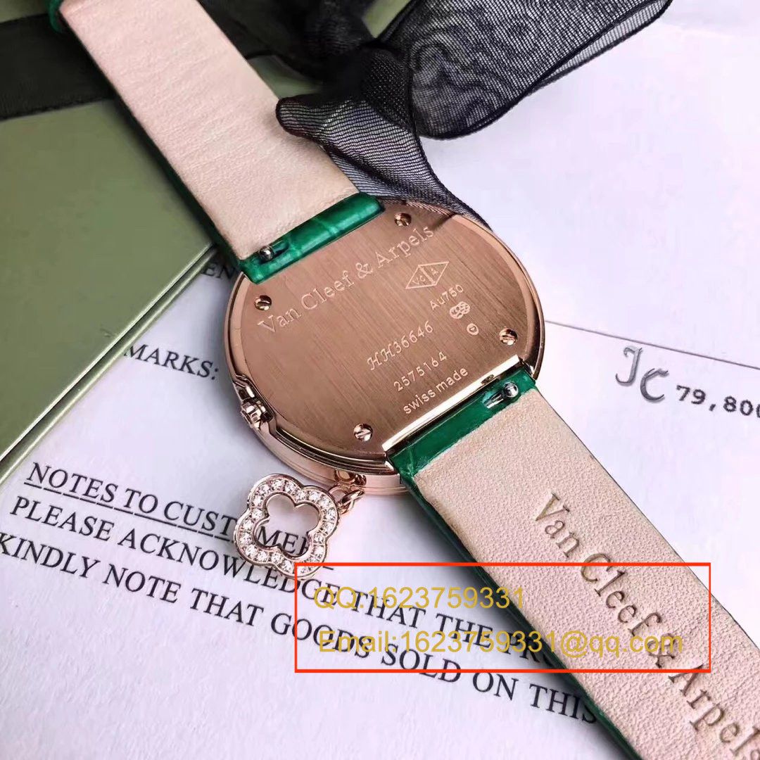 梵克雅宝高仿CHARMS系列VCARO8NR00女士石英腕表 / VCA01