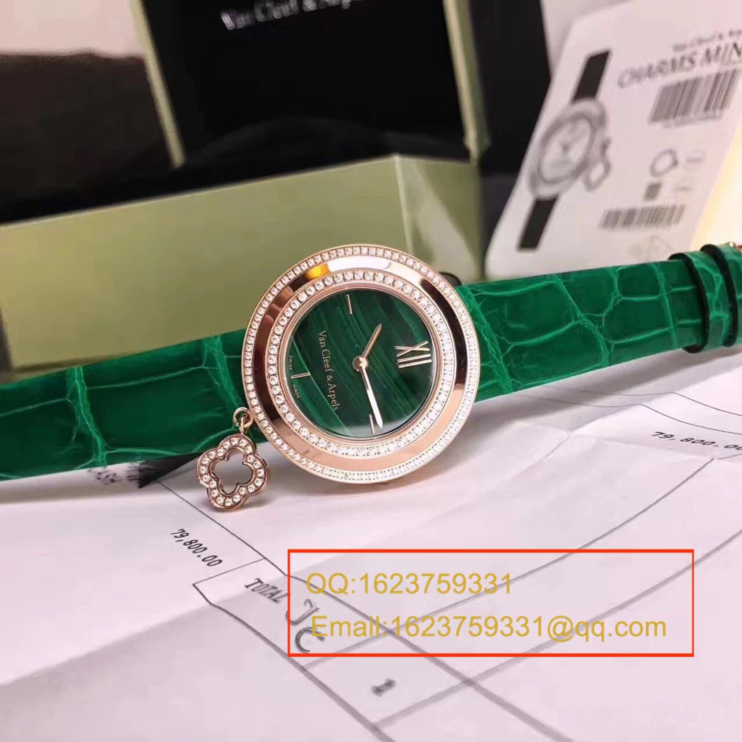梵克雅宝高仿CHARMS系列VCARO8NR00女士石英腕表 / VCA01