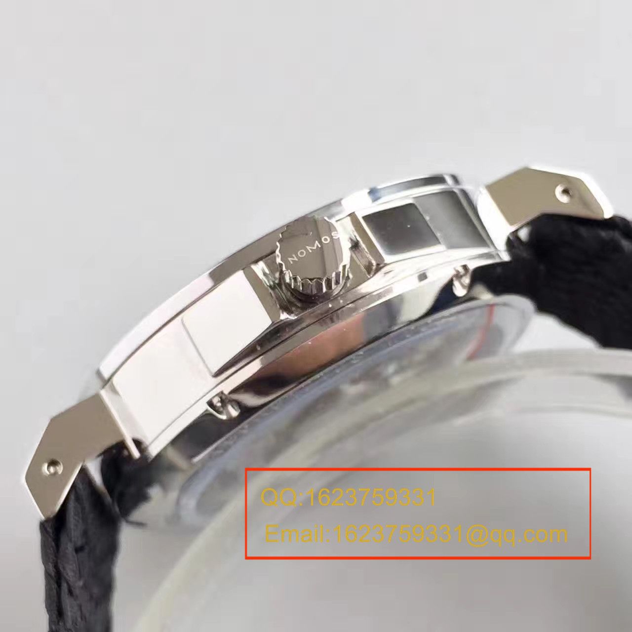 【OS厂一比一顶级复刻高仿手表】NOMOS（诺莫斯）Ahoi系列 550/551/552/553首款潜水表搭配尼龙带腕表 / NO001