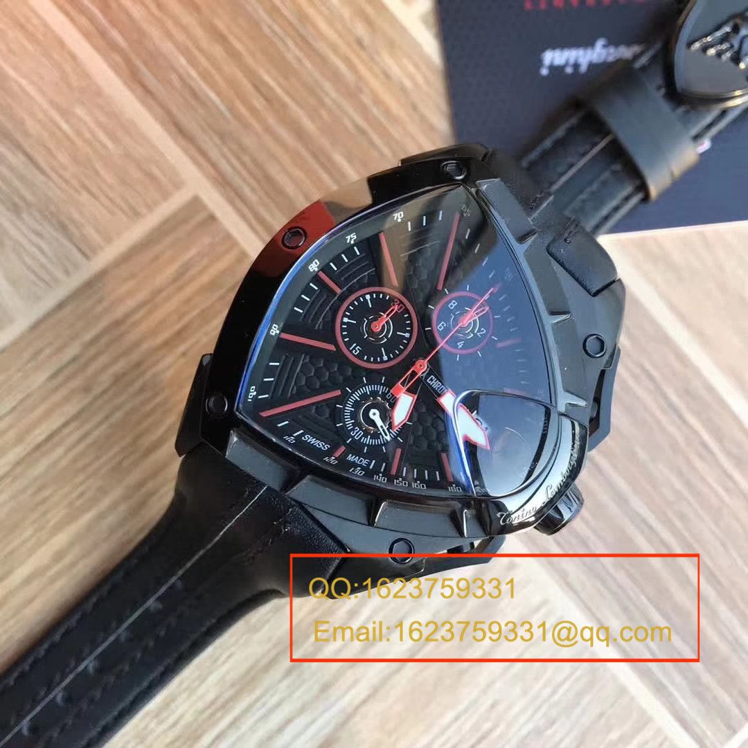 【正品原单】兰博基尼 六针计时石英男表 / LB001