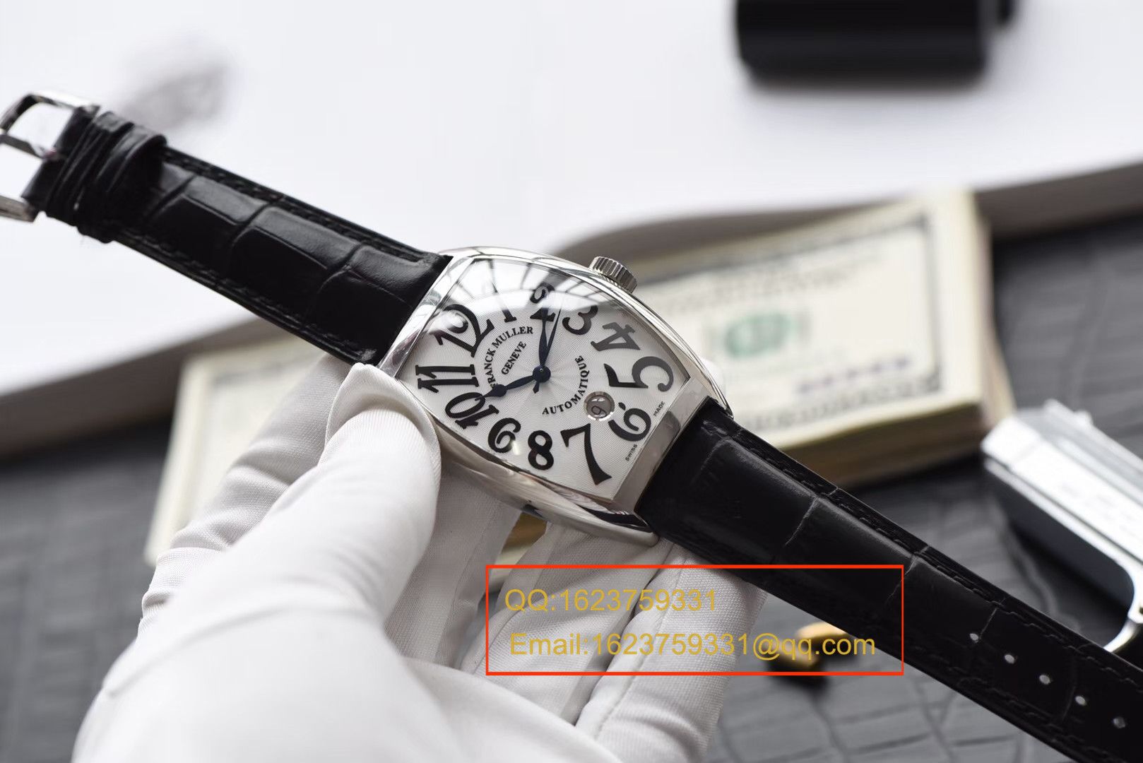 【视频评测GF一比一超A高仿手表】Franck Muller法兰克.穆勒CASABLANCA系列8880 C DT 白盘腕表 / FLBA021