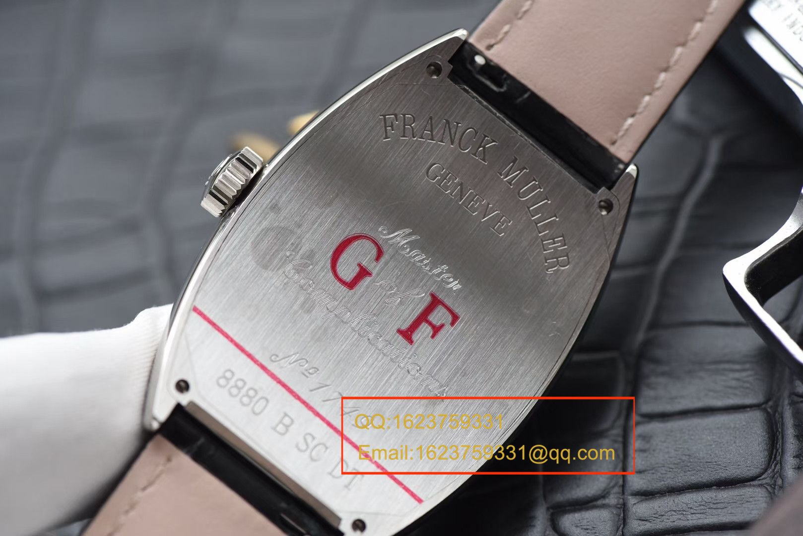 【视频评测GF一比一超A高仿手表】Franck Muller法兰克.穆勒CASABLANCA系列8880 C DT 白盘腕表 / FLBA021