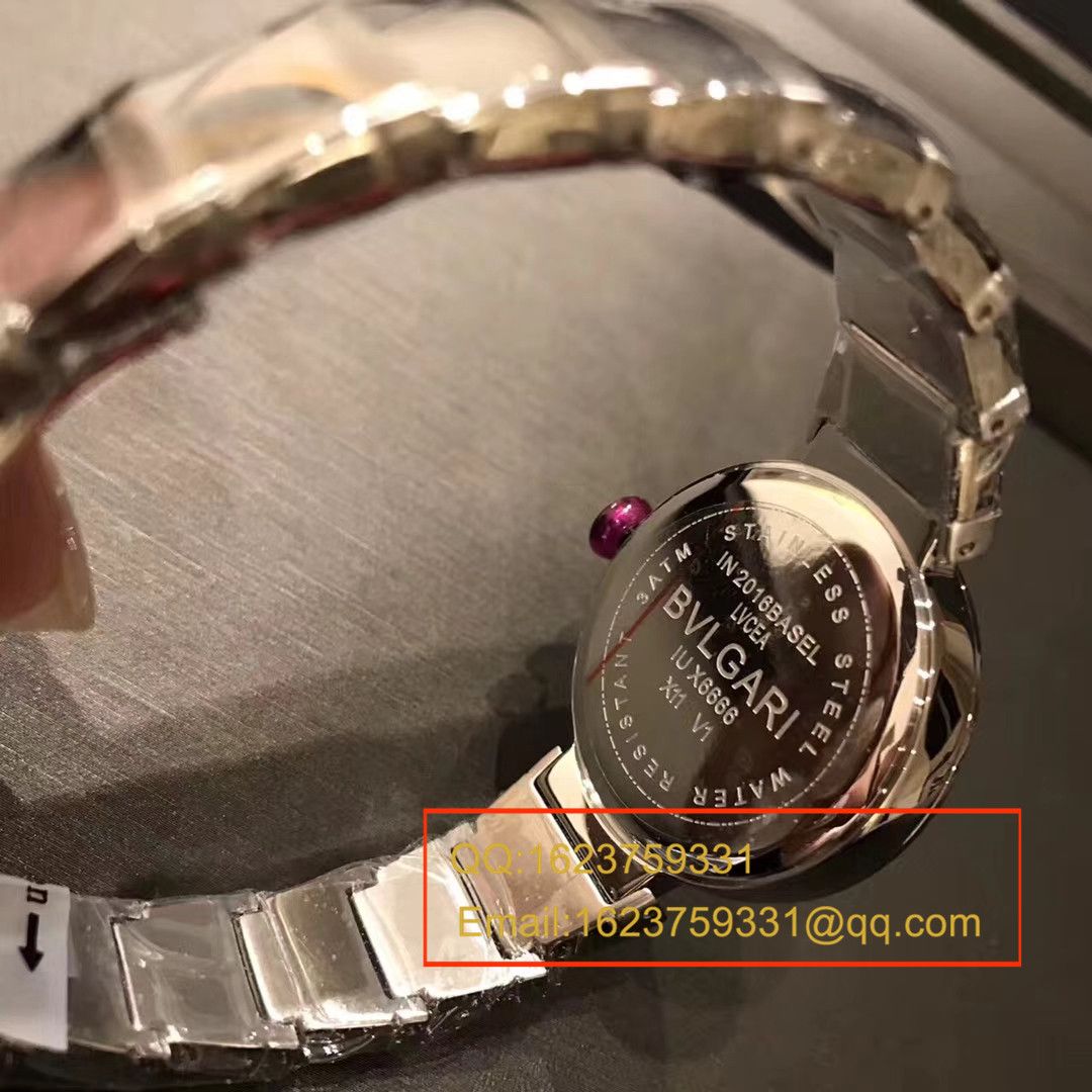 【BV厂一比一超A精高仿手表】宝格丽LVCEA系列102198 LU33WSPGSPGD/11女士腕表 / BG017