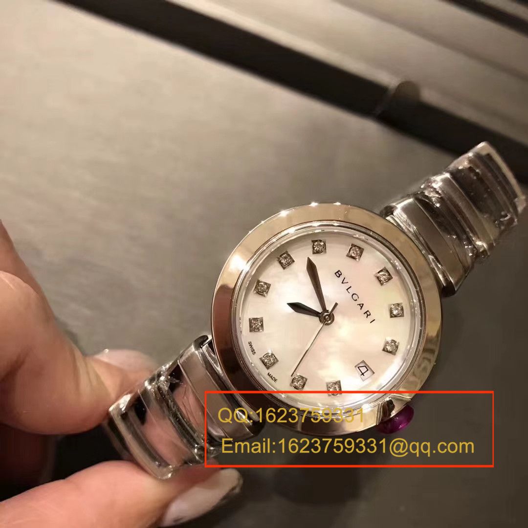 【BV厂一比一超A精高仿手表】宝格丽LVCEA系列102198 LU33WSPGSPGD/11女士腕表 / BG017