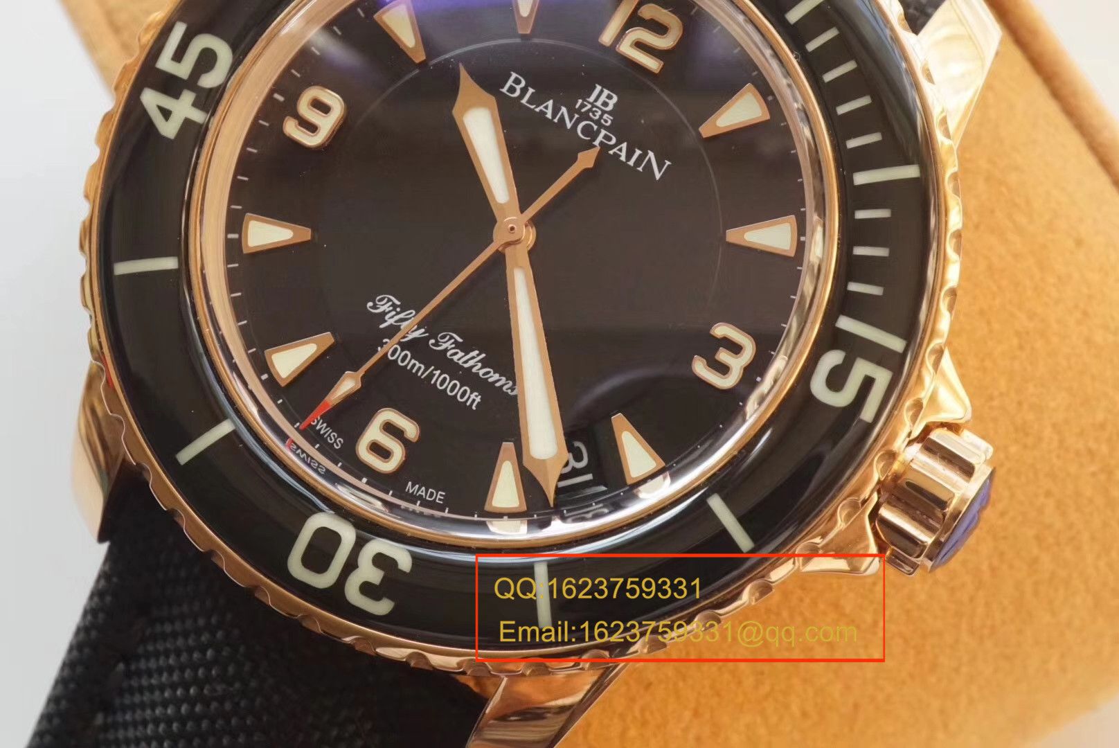 【ZF一比一超A高仿手表】宝珀 五十噚系列5015-3630-52 自动机械腕表 / BP034