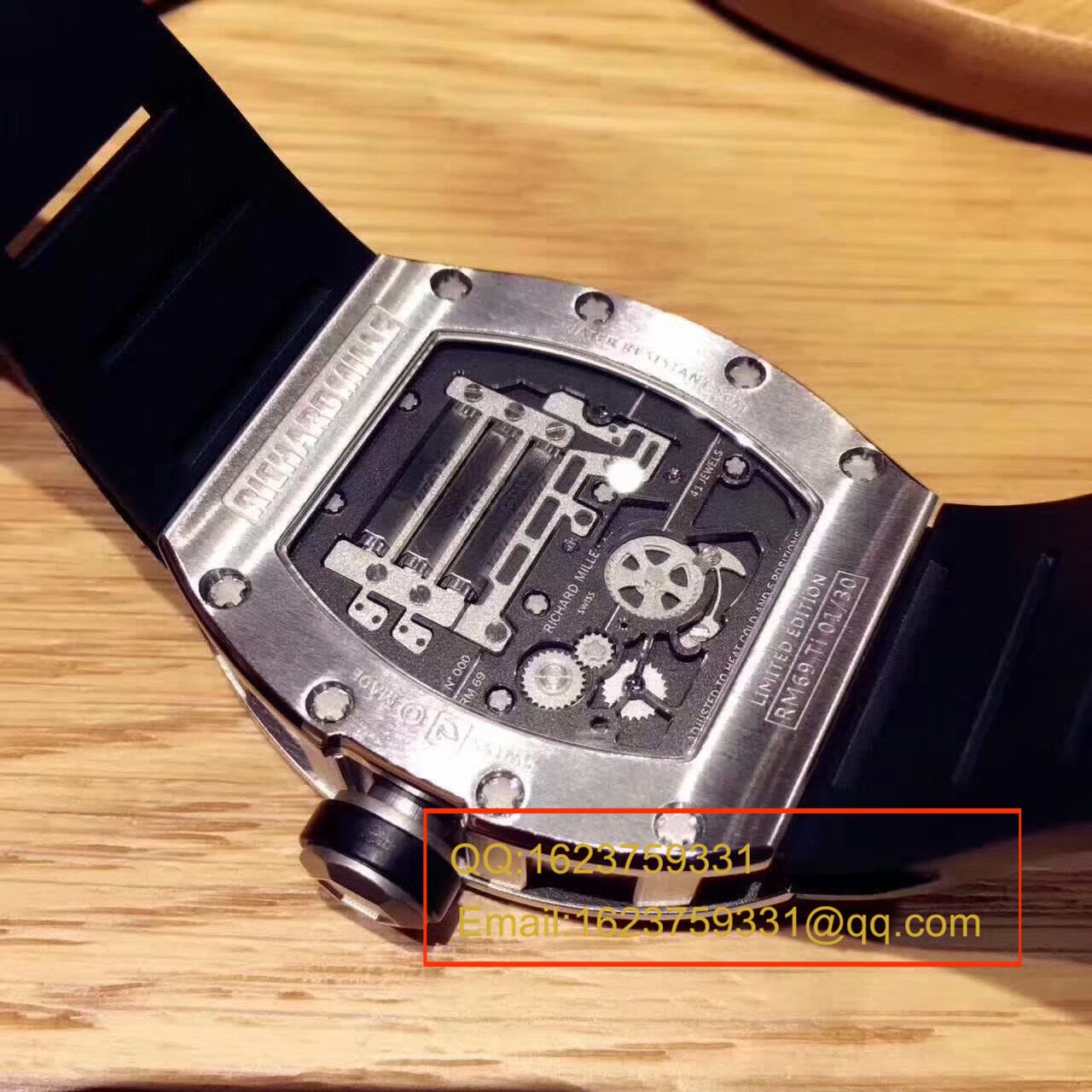 【RM一比一超A高仿手表】理查德.米勒男士系列RM 69Ti情面腕表 / RM 69Ti