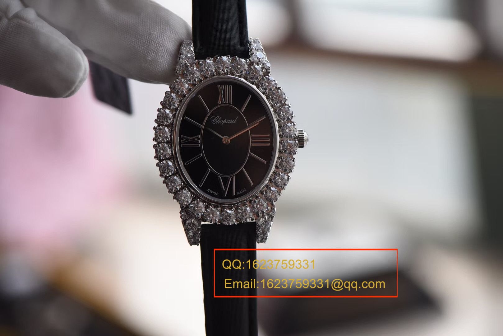 Chopard顶级萧邦鸟巢女士腕表- 奢华手工镶石～一比一复刻品质气质鹅蛋表型 / XBAH014