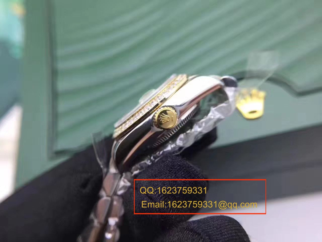 【SY一比一超A高仿手表】劳力士女装日志型系列白面镶钻表盘女士腕表 / R151