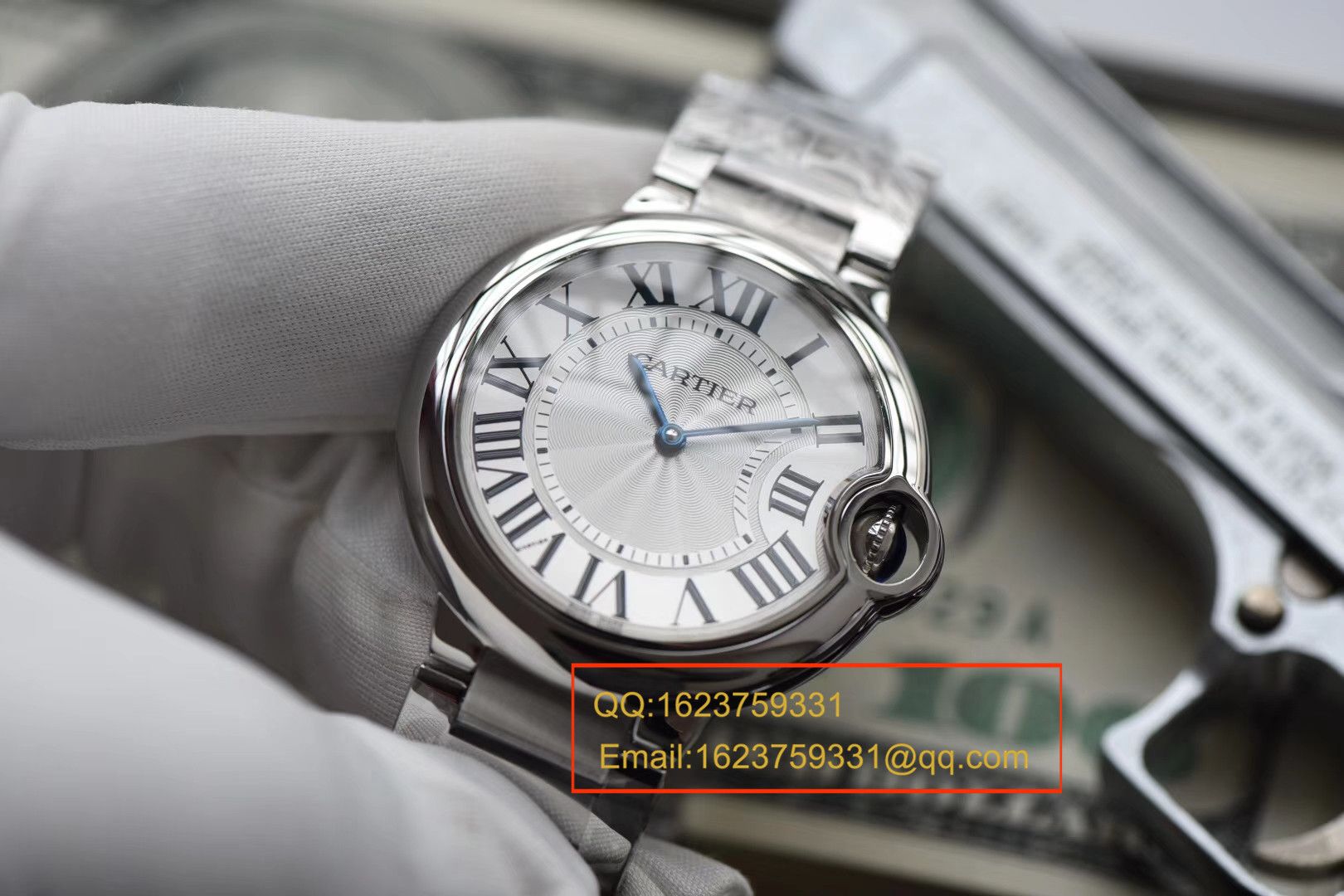 【视频评测HBBV6厂一比一超A高仿手表】卡地亚蓝气球系列W69011Z4女士36毫米石英腕表 / K086