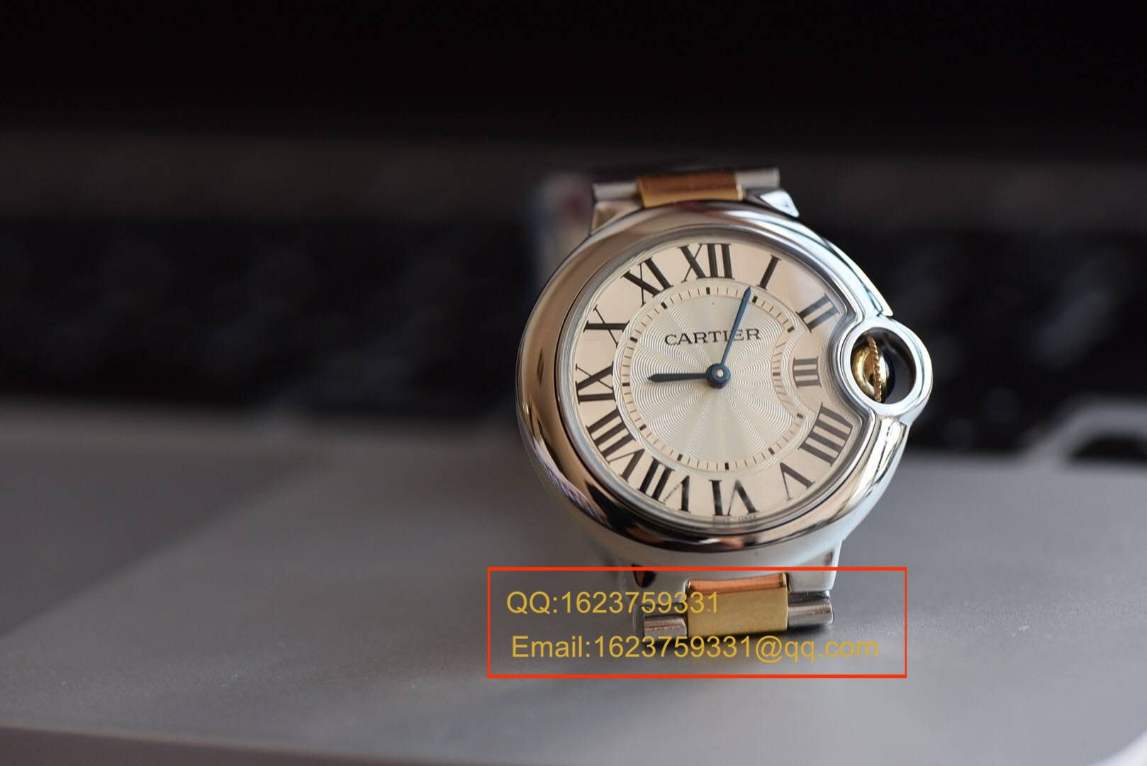 【HBBV6一比一超A高仿手表】卡地亚蓝气球系列W69008Z3女士33/36毫米间金石英腕表 / K138