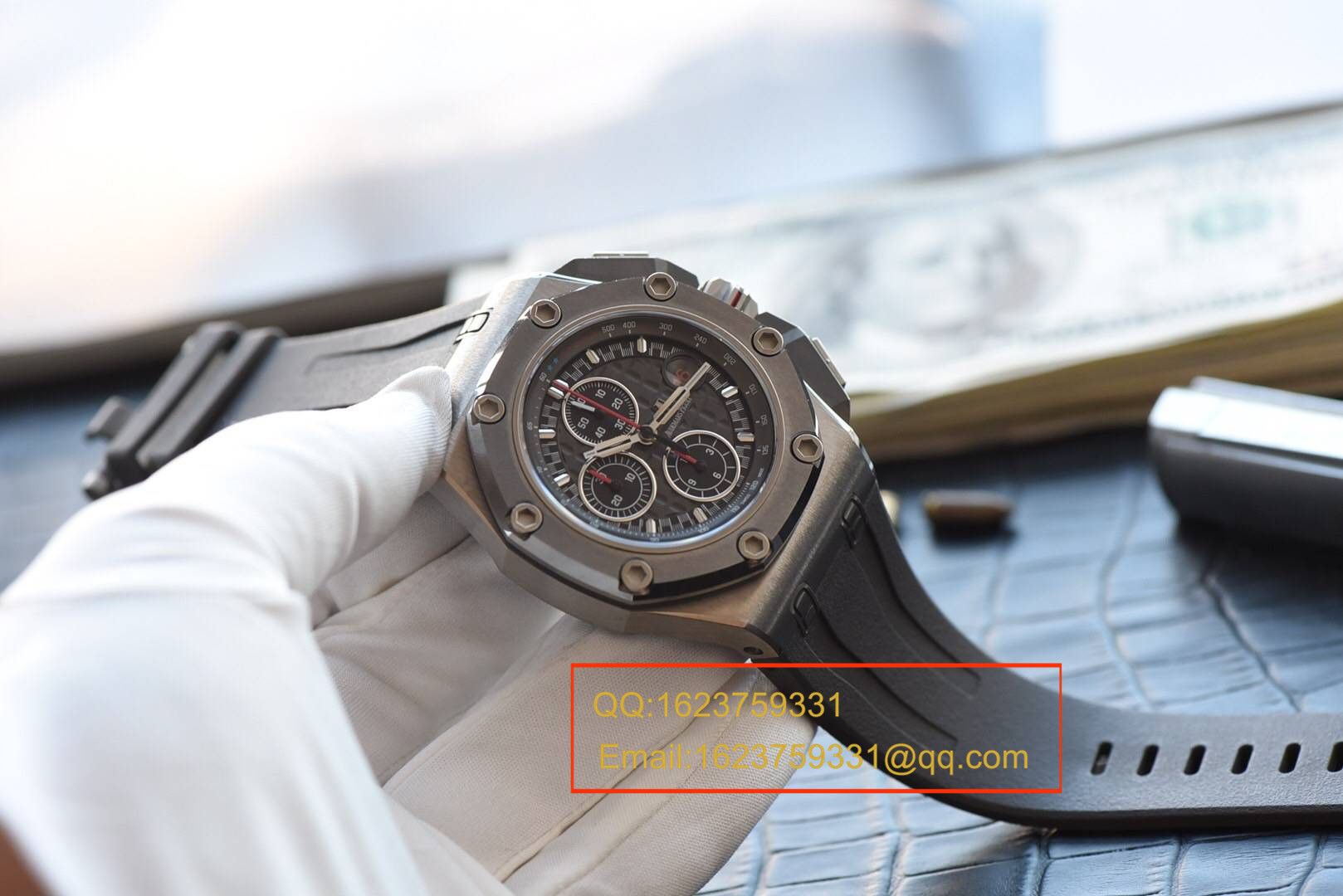 【独家视频评测JF厂1:1顶级复刻高仿手表】爱彼舒马赫特别版本26568IM.OO.A004CA.01男表 / JFAP26568IM