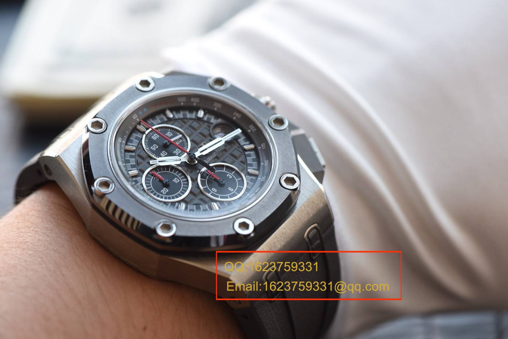 【独家视频评测JF厂1:1顶级复刻高仿手表】爱彼舒马赫特别版本26568IM.OO.A004CA.01男表 / JFAP26568IM