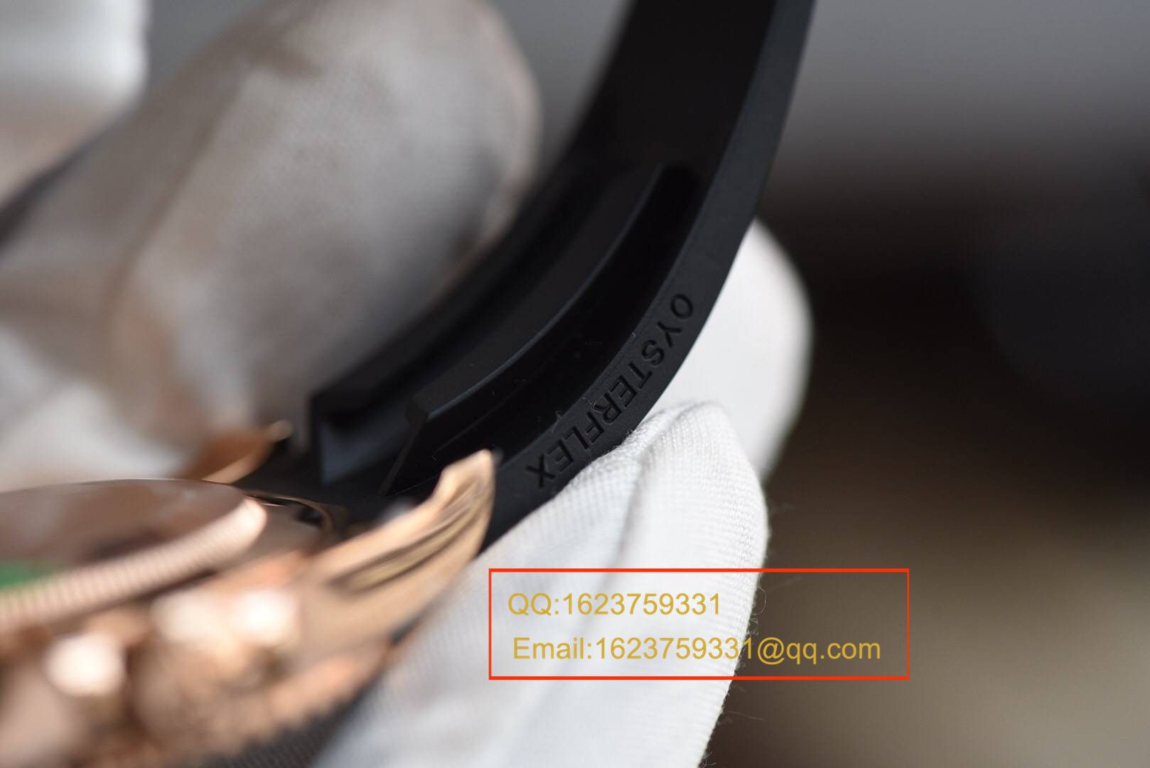 【视频评测JF一比一超A高精仿手表】劳力士游艇名仕型系列116655-Oysterflex bracelet男士腕表 / R087