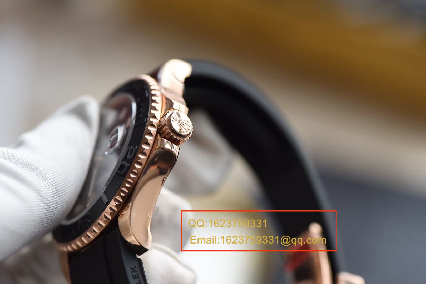 【视频评测JF一比一超A高精仿手表】劳力士游艇名仕型系列116655-Oysterflex bracelet男士腕表 / R087