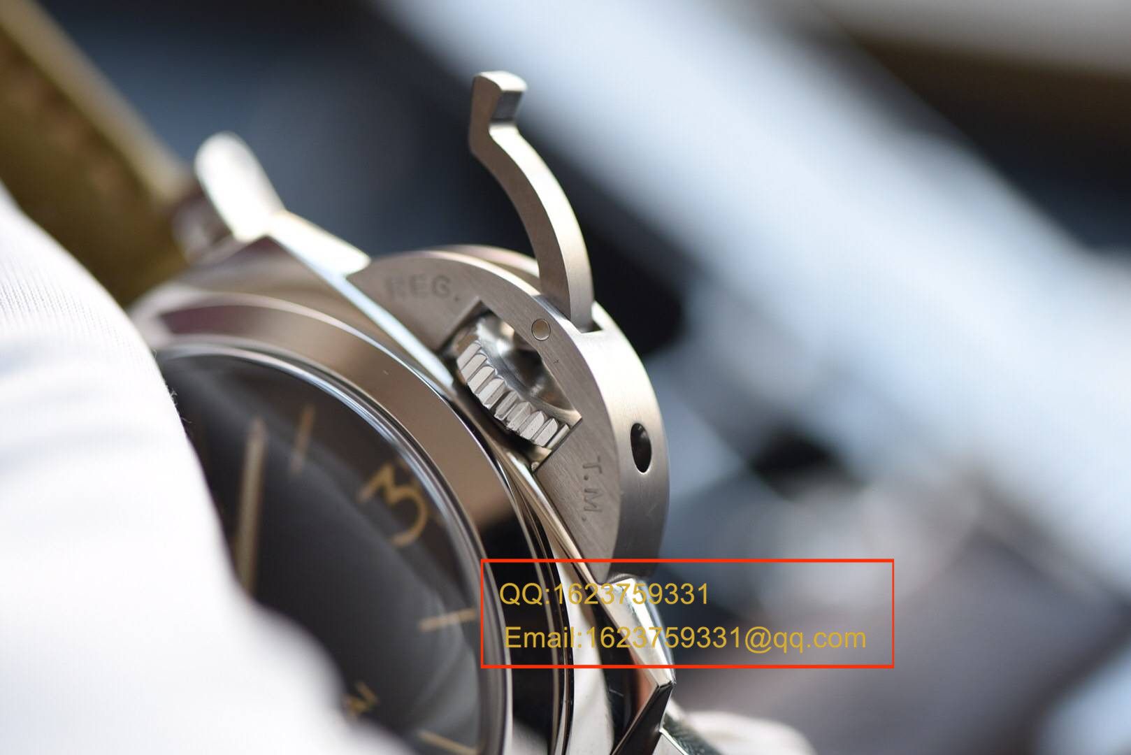 【视频评测SF一比一超A高仿手表】沛纳海LUMINOR 1950系列PAM00422腕表 / PAMBB00422