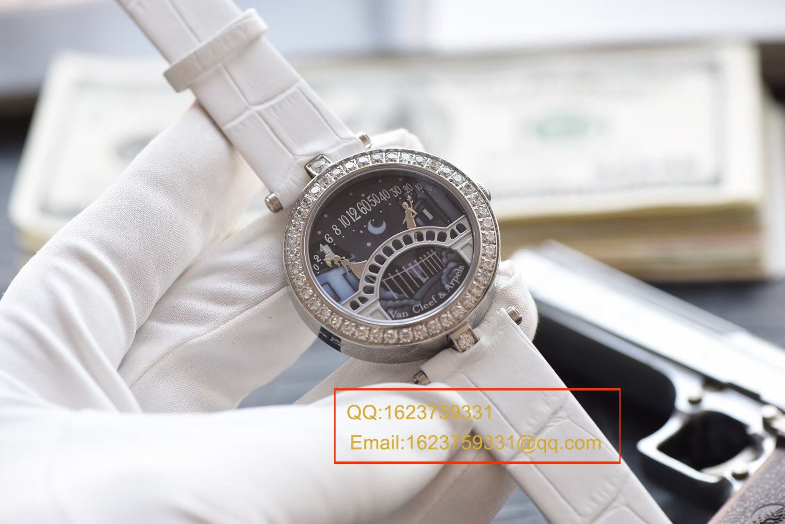Van Cleef & Arpels复刻高仿梵克雅宝诗情人桥意复杂功能腕表系列VCARN9VI00腕表 / 梵克雅宝 VCA01