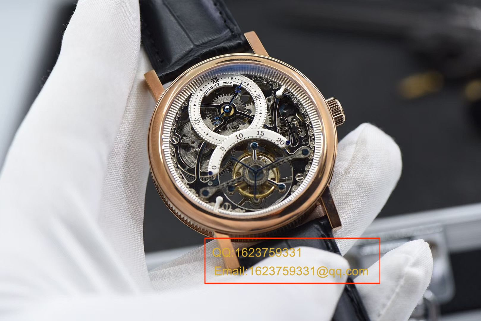 【BM一比一超A高仿手表】宝玑经典复杂系列3355PT/00/986缕空雕花顶级手动真陀飞轮腕表 / BZ038