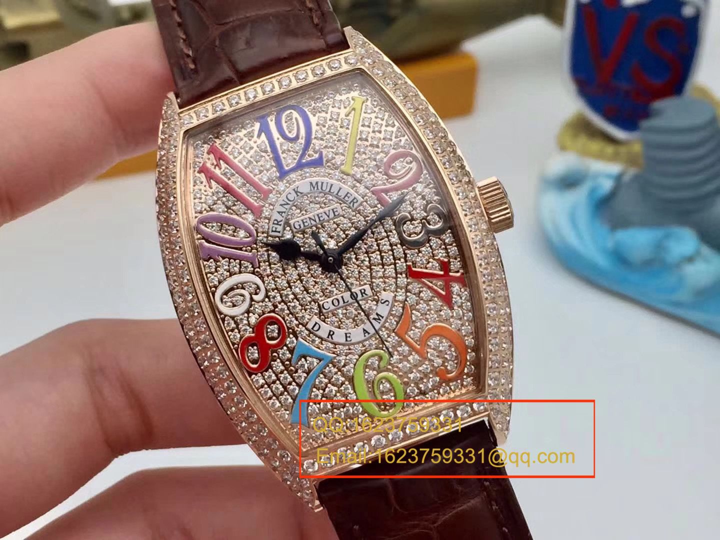 台湾TV新品 满天星女表 法兰克穆勒1:1 酒桶表之王 Franck Muller / FL012
