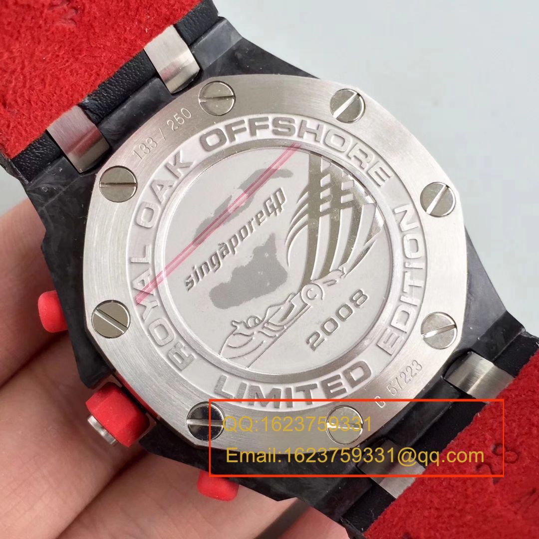 【JFAP红魔一比一超A高精仿】爱彼千禧系列26190OS.OO.D003CU.01男士机械手表 / AP007