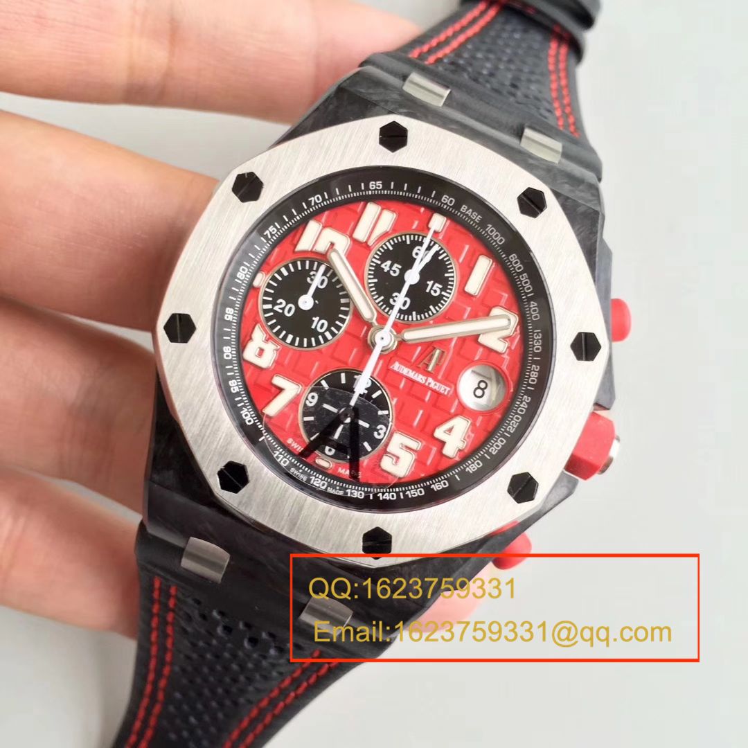 【JFAP红魔一比一超A高精仿】爱彼千禧系列26190OS.OO.D003CU.01男士机械手表 / AP007