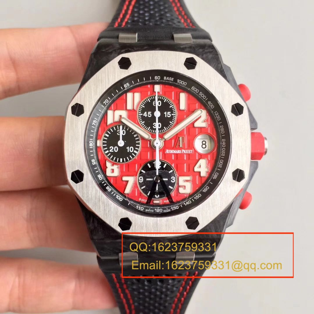 【JFAP红魔一比一超A高精仿】爱彼千禧系列26190OS.OO.D003CU.01男士机械手表 / AP007