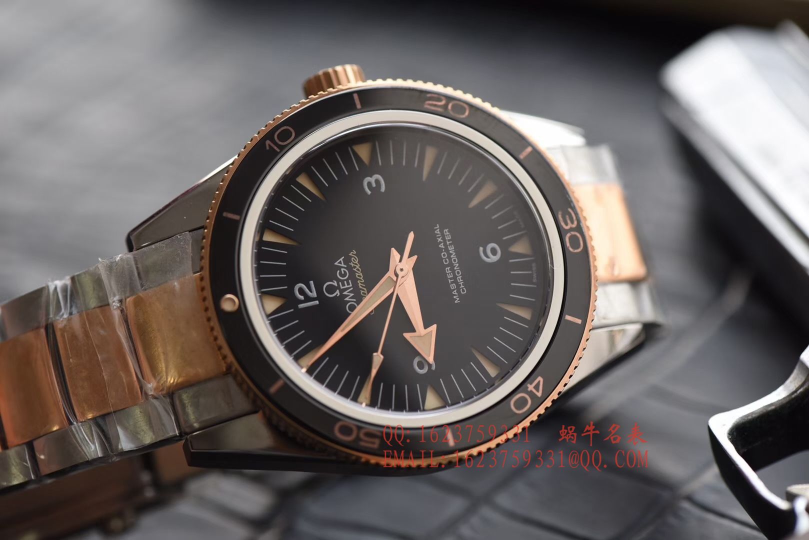 【XF一比一超A高仿手表】欧米茄 海马300系列233.60.41.21.01.001腕表 / MAH185