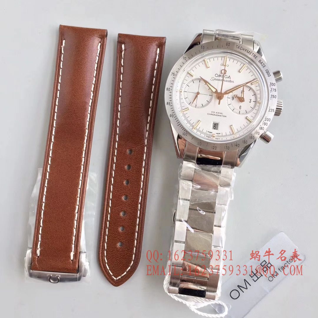 【OM一比一超A高仿手表】欧米茄 超霸'57腕表系列 331.10.42.51.03.001（57同轴计时表） / M077 .1