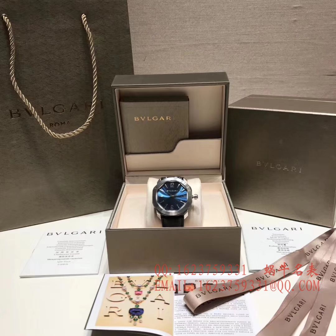 【UF一比一超A高仿手表】宝格丽OCTO系列102429 BGO38C3SLD腕表 / BGAI001