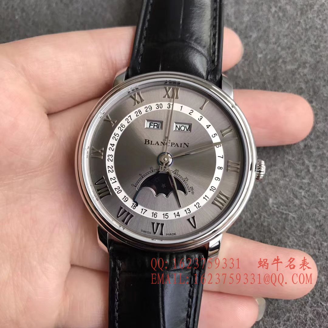 【视频评测OM1:1超A精高仿手表】宝珀经典系列 6654-1127-55B腕表 / BP022