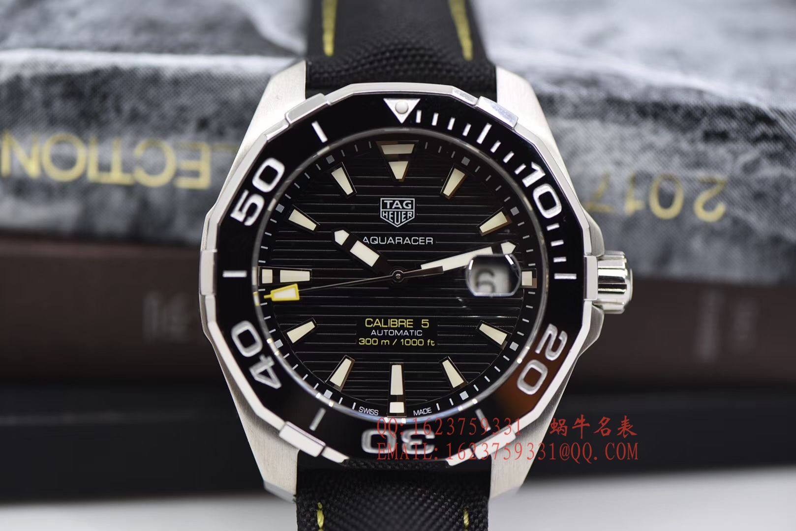 【原单正品、专柜验货】李易峰同款泰格豪雅竞潜300M腕表系列系列WAY201A.FT6069腕表 / TG057