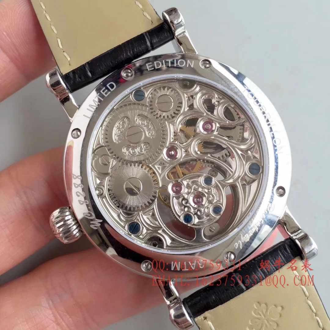 【BM一比一超A高仿手表】百达翡丽大日历月相陀飞轮腕表 / BD144