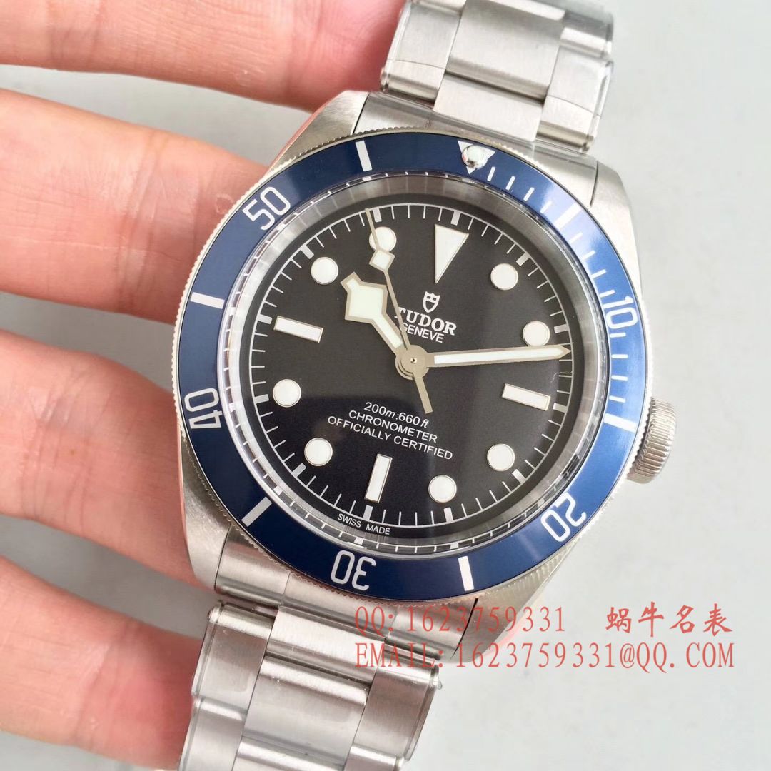 【ZF厂一比一超A高仿手表】帝舵HERITAGE BLACK BAY系列79220B 帝舵小蓝花最新V4版 / DT011