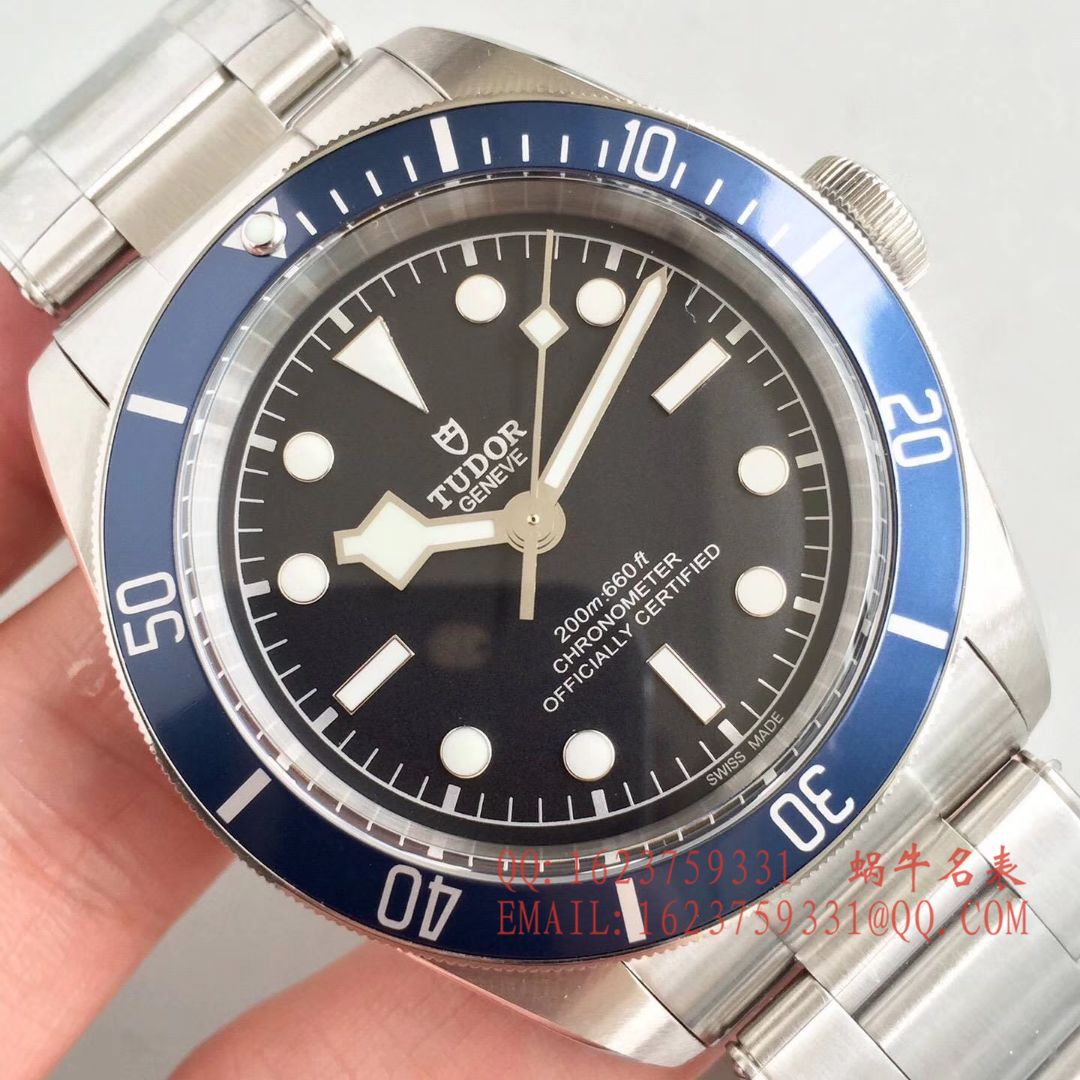 【ZF厂一比一超A高仿手表】帝舵HERITAGE BLACK BAY系列79220B 帝舵小蓝花最新V4版 / DT011