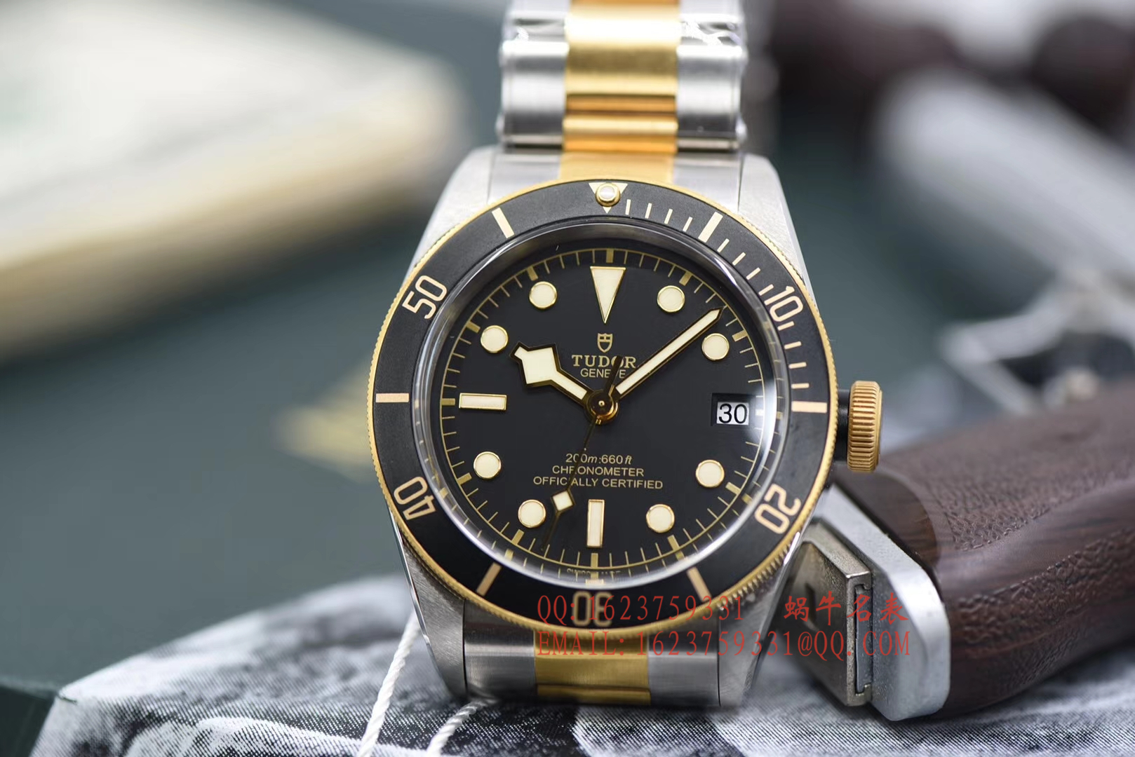 【独家视频评测ZF厂1:1高精仿手表】帝舵TUDOR启承系列79733N腕表 / DTBB017