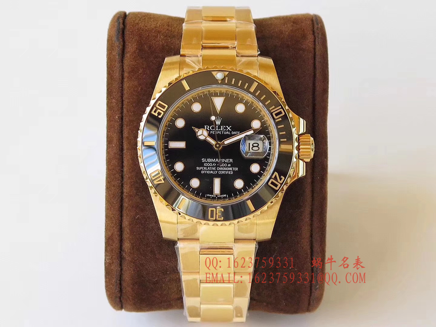 【独家视频评测VR一比一超A高仿手表】劳力士潜航者型116612-LN-97203包间金黑水鬼 / R197