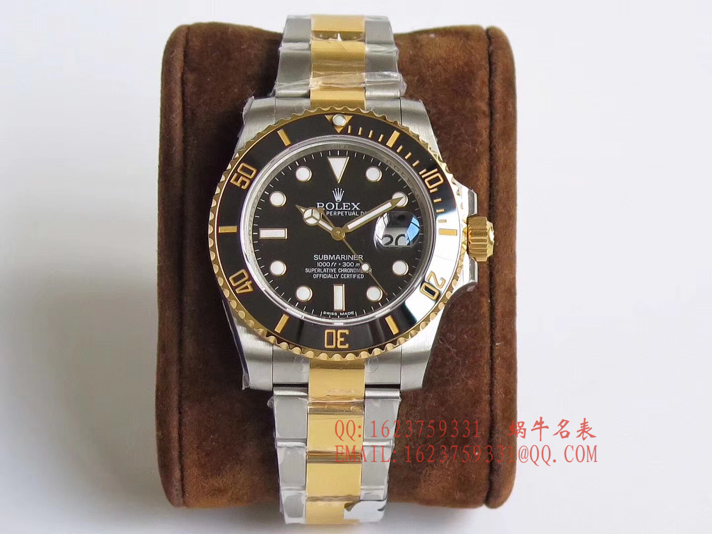 【独家视频评测VR一比一超A高仿手表】劳力士潜航者型116612-LN-97203包间金黑水鬼 / R197