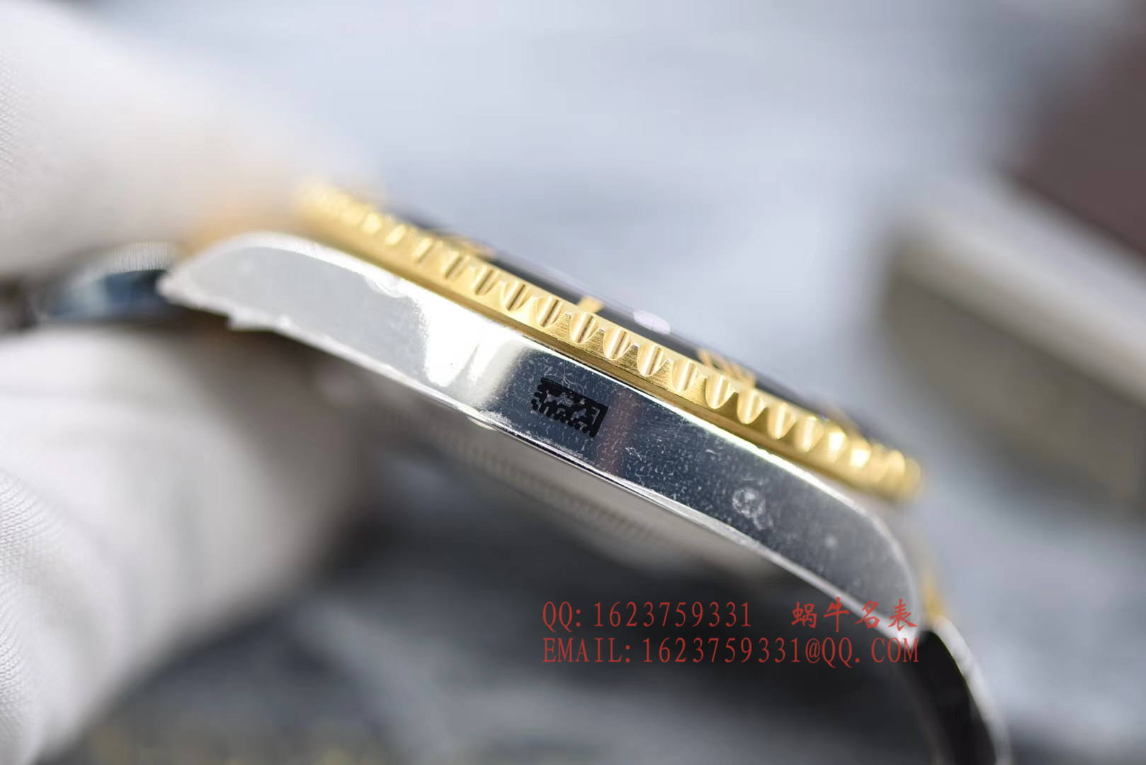 【独家视频评测VR一比一超A高仿手表】劳力士潜航者型116612-LN-97203包间金黑水鬼 / R197