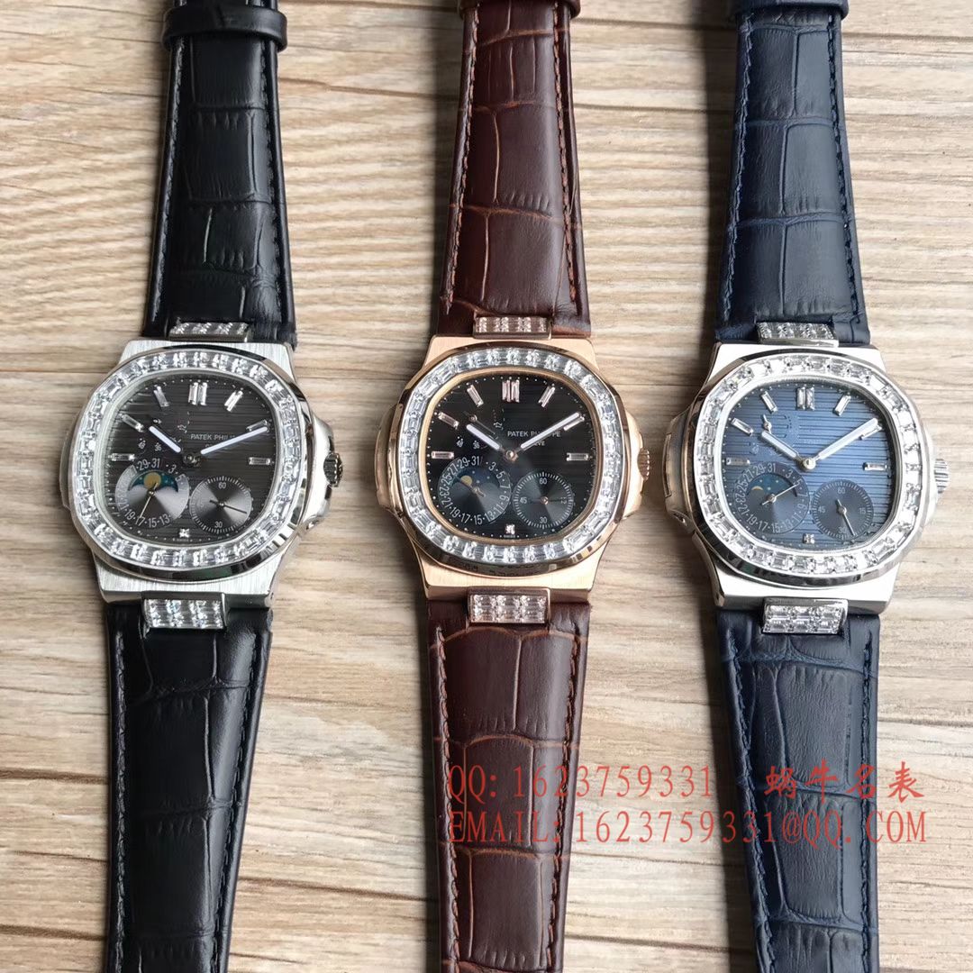 【台湾超A1:1高仿手表】百达翡丽鹦鹉螺5712/1A-001、5724G-001、5722G-001、5724R-001、5712G-001、5712GR-001 / BD218