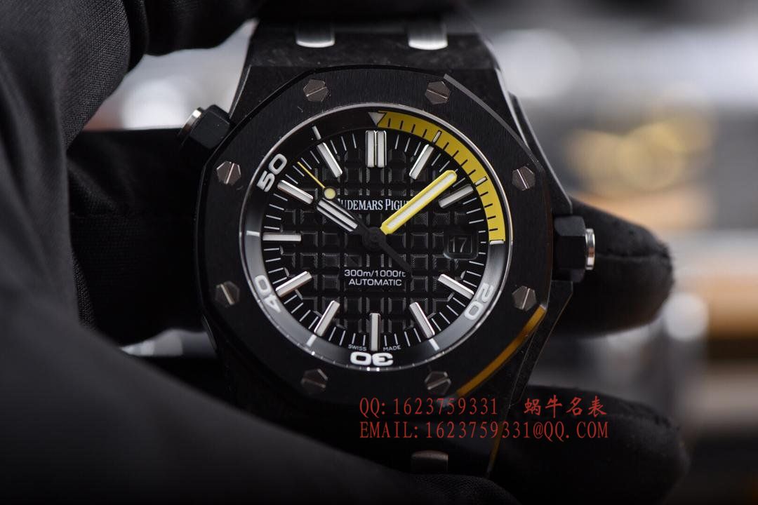 【视频评测JF厂超A高精仿手表】爱彼皇家橡树离岸型系列15706AU.OO.A002CA.01腕表 / JFAP15706