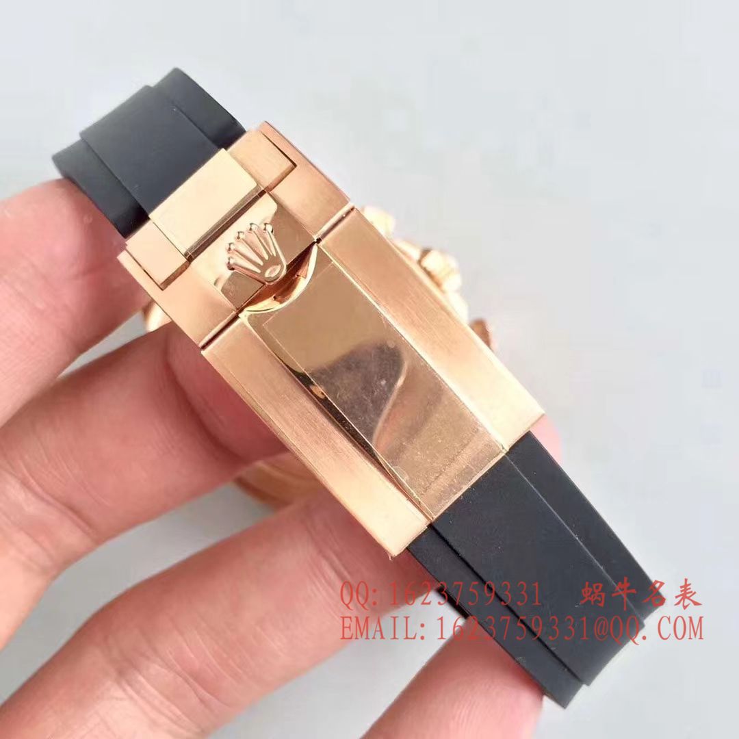 【JF1:1顶级复刻高仿手表】劳力士宇宙计型迪通拿系列116515LN-L(FC) 咖啡面机械腕表 / R009