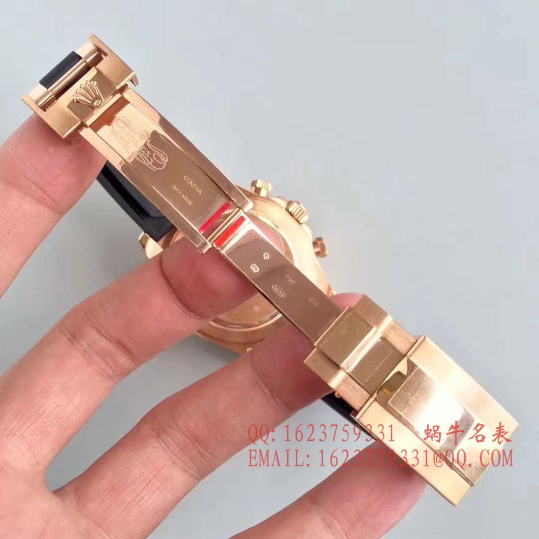 【JF1:1顶级复刻高仿手表】劳力士宇宙计型迪通拿系列116515LN-L(FC) 咖啡面机械腕表 / R009