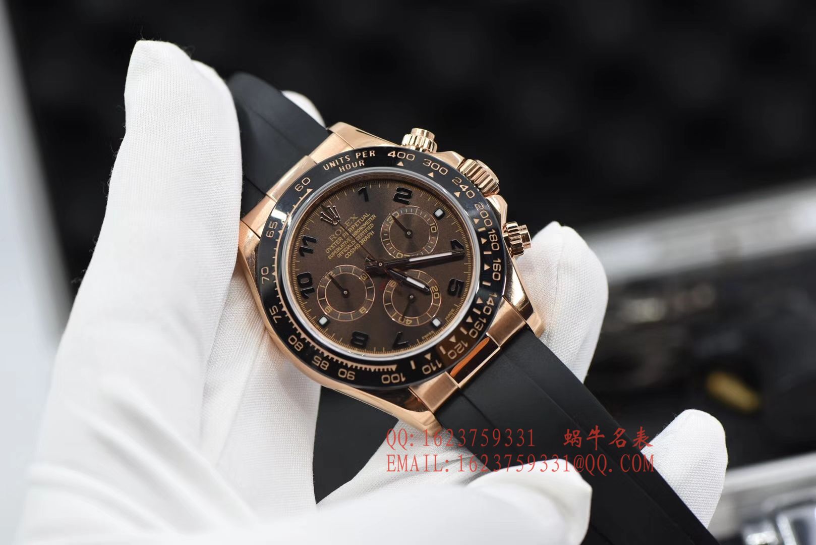 【AR一比一超A高仿手表】劳力士ROLEX宇宙计型迪通拿系列116515LN-L(FC) 咖啡面腕表 / R200