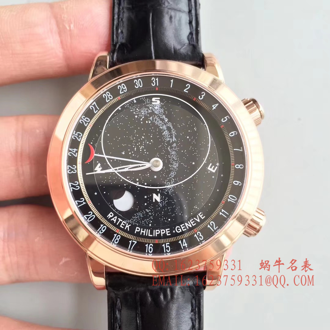 【视频评测】高仿百达翡丽超级复杂功能计时系列6102P-001 、6104G-001、铂金腕表/6102R-001 玫瑰金腕表 / BD219