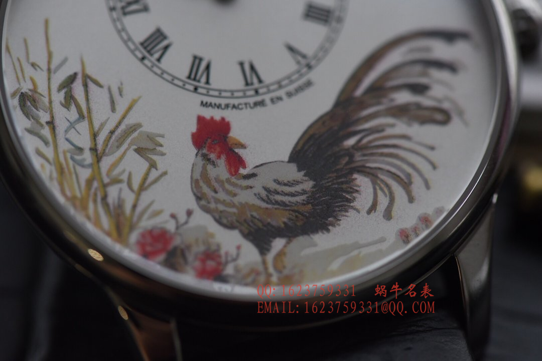 【顶级复刻高仿手表】雅克德罗时分小针盘系列J005013216腕表 / YD006