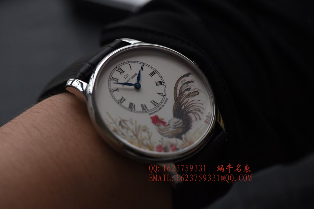 【顶级复刻高仿手表】雅克德罗时分小针盘系列J005013216腕表 / YD006