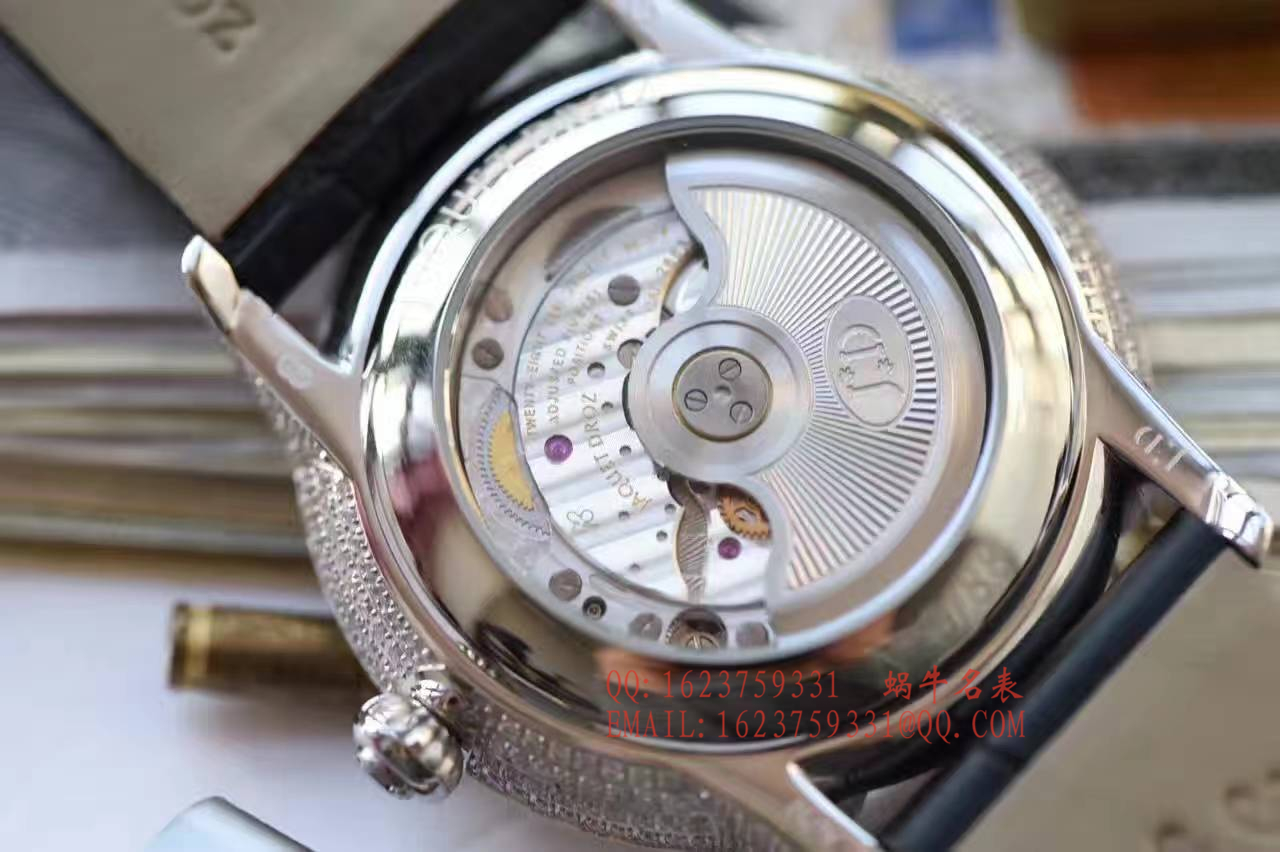 【实拍图鉴赏】一比一精高仿手表之雅克德罗大秒针系列J003034205腕表 / 雅克德罗YK03