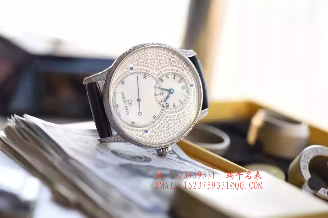 【实拍图鉴赏】一比一精高仿手表之雅克德罗大秒针系列J003034205腕表 / 雅克德罗YK03