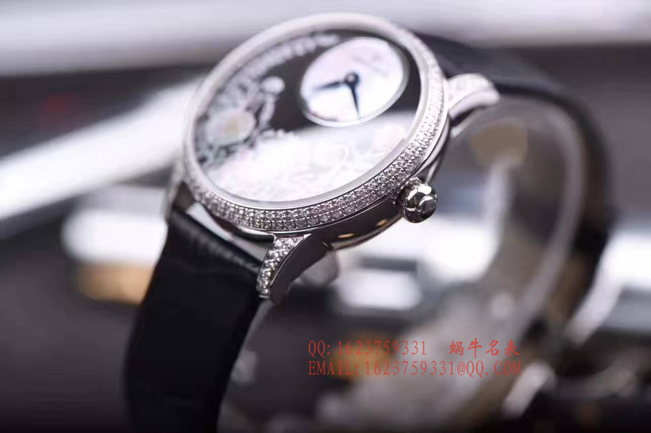 【实拍图鉴赏】KS厂1:1顶级复刻高仿手表之雅克德罗艺术工坊系列J005004201女表 / 雅克德罗YK06