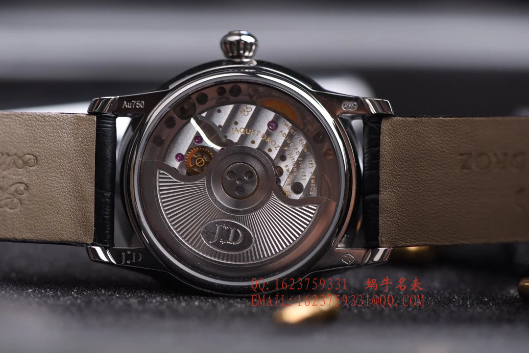 雅克德罗艺术工坊精品女表！精美两针设计，天热贝母加彩绘艺术图案表面 / YK017