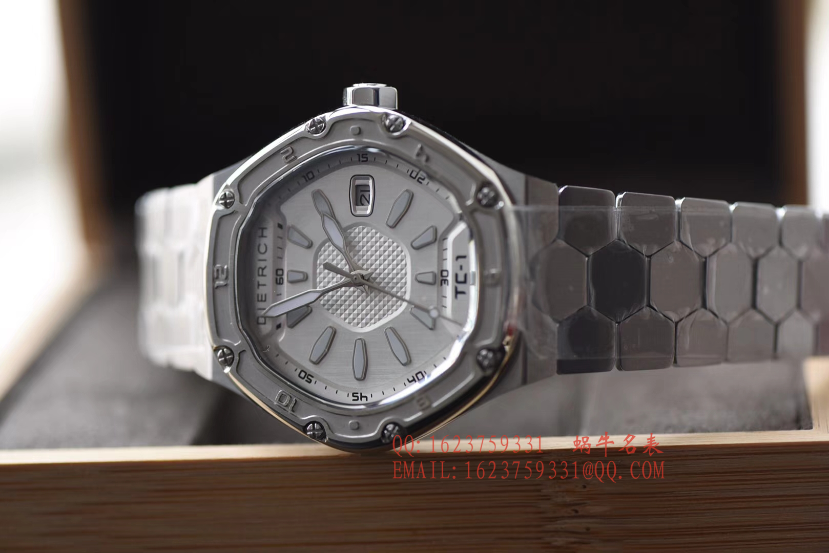 【正品，专柜最新款同步发售】德国品牌Dietrich帝特利威男士腕表，TC-1系列 / CBDietrich 02